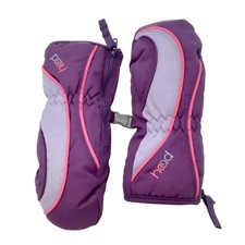 Head Sports Girls XS Mittens Winter Ski Snow Gear Purple Slip Resistant Sport