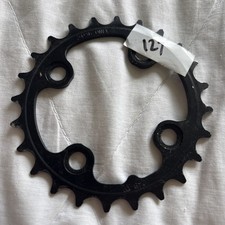 TRUVATIV SRAM 24T Tooth V1 64 Bcd 7075 Black Chain Ring Double 