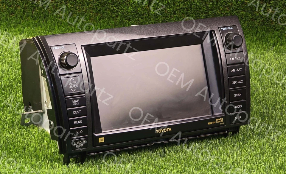 Toyota SEQUOIA 2007-2009 JBL Navegación Display Unidad 86120-0c230 Fabricante Original Usado Foto 2 de 4