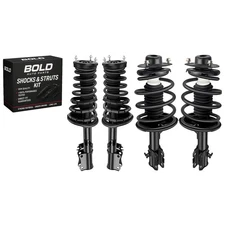 Premium Front Rear Complete Strut Coil Spring for 1997-2001 Toyota Camry V6 3.0L