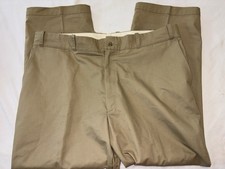 VINTAGE Sears Roebucks 70s Perma Prest Mens Khaki pants 40x29 Grandpa