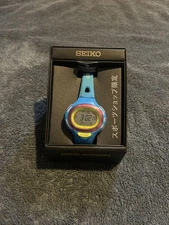 Seiko Super Runners Sport Watch Collector's Edition Limited Blue