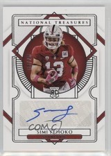 2021 National Treasures Collegiate Rookie Signatures 97/99 Simi Fehoko Auto nd3
