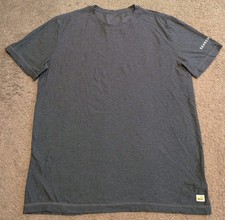 Vuori Strato Tech Tee Short Sleeve Navy Heather V126 Men's Large