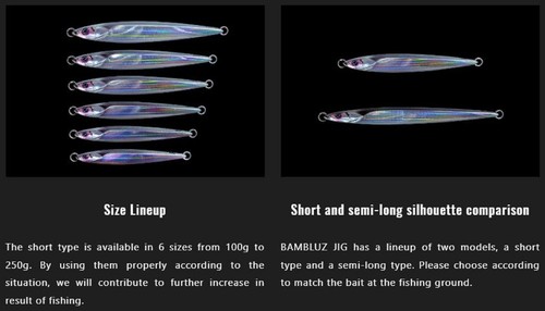 Leurre Métal Jackall Bambluz Semi Long 100g – UV Laserpink – Neuf
