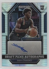 2023-24 Panini Prizm Draft Picks Hyper Sidy Cissoko #DPA-SCS Rookie Auto RC