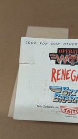 Bubble Bobble - Nintendo NES- Manual Only **NO GAME *Damaged*