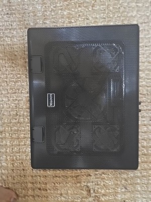 Kootek Laptop Cooling Pad 12''-17'' Cooler Pad Chill Mat 5 Quiet Fans LED Lights