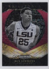 2021 Panini Prizm Draft Picks Brilliance Pink Circles 4/20 Ben Simmons #15 7y2