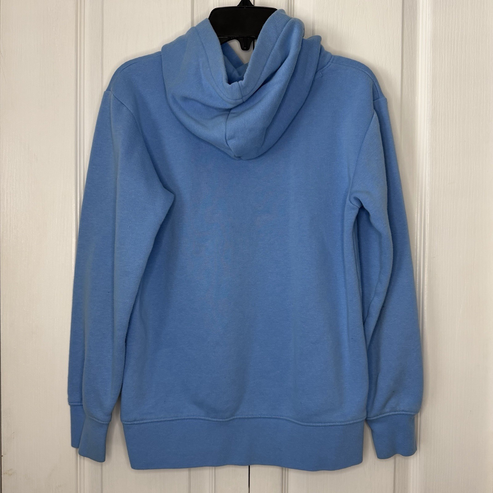 Air Jordan Boys Sky Blue Hoodie jump man logo pull over medium 10 12 years thumbnail 4