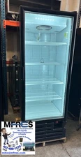 IMBERA 30" 1 DOOR UPRIGHT GLASS MERCHANDISER FREEZER 23 CU FT. GREAT SHAPE!