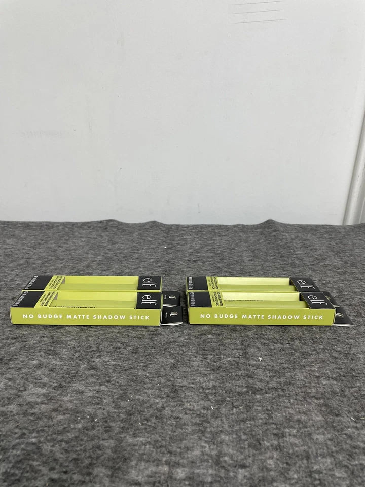 e.l.f. No Budge Matte Shadow Stick Lot of 4 Long Lasting Vegan Eye Makeup - Image 2 of 4