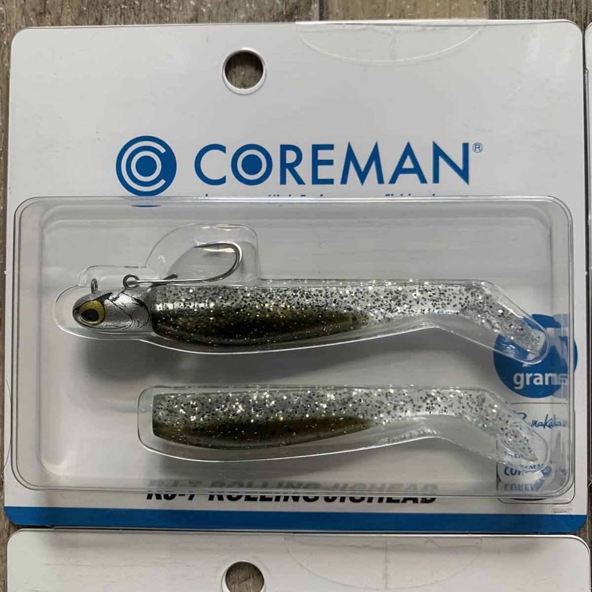 Coreman RJ-7 Rolling Jig Head 4-piece set Seabass Flounder Alkali Shad - Image 2