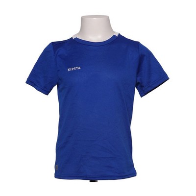 Kipsta, Fußball Trikot, Größe: 110, Blau/Weiß, Einfarbig, Jungen #hsS