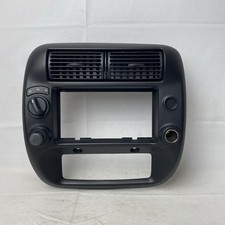 1995-2011 Ford Ranger Center Dash Radio Climate Bezel Trim 4x4 Vents Black Oem