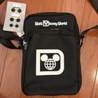 2024 Walt Disney World Park D Logo Crossbody Bag Ear Holder Mickey Black White — photo 2
