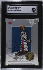 SGC Authentic 2000-01 Fleer Authority Cuttino Mobley #2 Authentic Auto 3c7