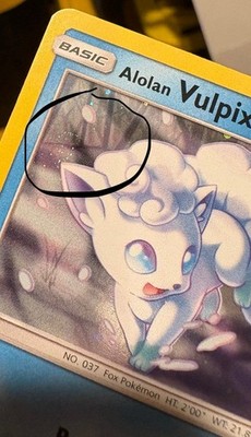 Alolan Vulpix 21a/145 Alternate Art Black Star Promo Cosmos Holo