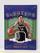 2021-22 Panini NBA Hoops - Rookie Sweaters Joshua Primo #RSW-JP (MEM, RC)