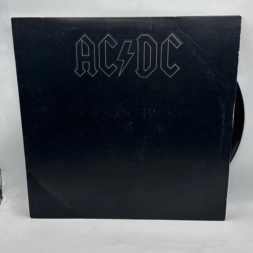 AC/DC - Back In Black - 1980 US 1st Press RL Album (VG++) Ultrasonic Clean