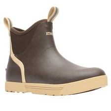 Xtratuf Men's Wheelhouse 6 Inch Ankle Deck Boot, Brown, Size 7, Brand New, XMW-9