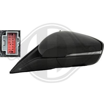 Außenspiegel Diederichs 1530025 für Ford Links