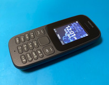 Nokia 105 (2017) Mobile Phone (TA-1034) Black, Dual Sim, Unlocked, Good Original