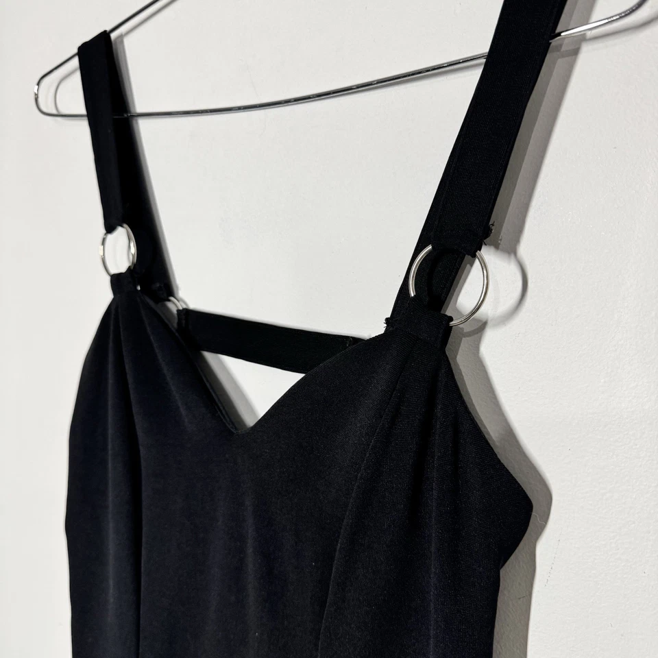 Mini Vestido De Colección Climax Para David Howard Arnés Negro Talla L Witchy Whimsigoth Foto 4 de 4