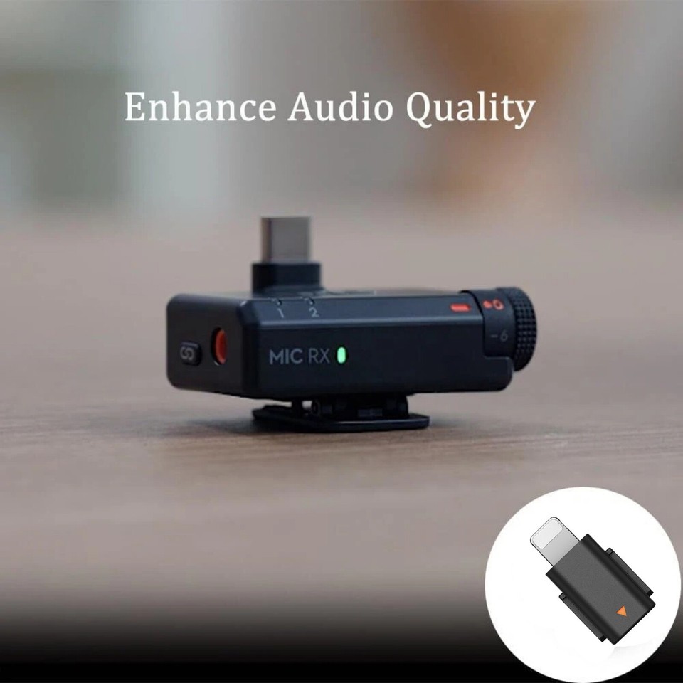 Genuine DJI Mic Mini Mobile Phone Adapter for iPhone 14 13 12 11 XS Max ...
