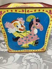 Marionnette Clown Mattel Jack In The Music Box - Vintage 1971 - Fabriqué USA - Collection