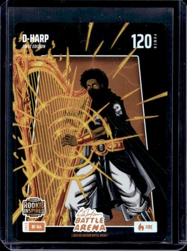 2026 Bo Jackson Battle Arena Dylan Harper D-Harp Foil Fire Rookie RC #BF-144