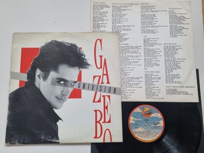 Gazebo - Univision Vinyl LP Spain ITALO DISCO