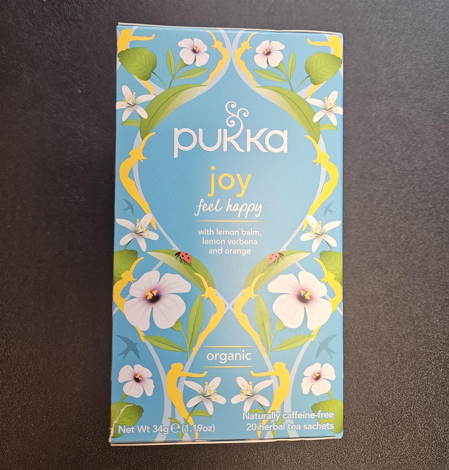 Pukka Joy Organic Tea Infusion 20 Sachets - Uplifting (Pack of 4) - Image 3