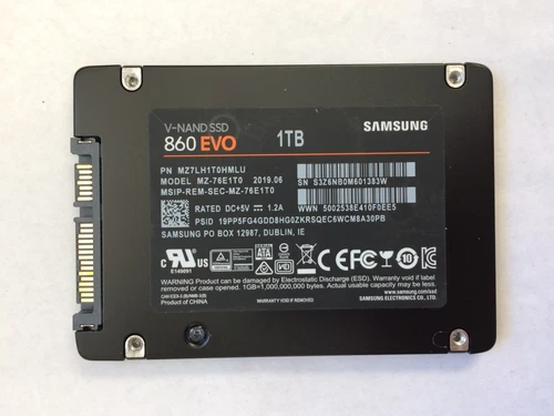 SAMSUNG SATA SSD 4TB 3.84TB 2TB 1.92TB 1TB 960GB 512GB 500GB 480GB 2.5 6Gbps lot