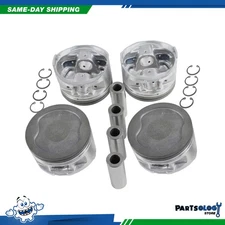 DNJ P957 Std. Complete Piston Set For 91-95 Toyota Previa 2.4L L4 DOHC 16v