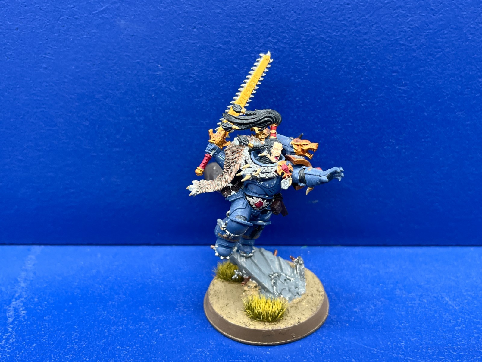 Ragnar Blackmane der Space Wolves