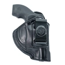 Maxx Carry IWB Leather Revolver Holster for Ruger LCR, LCRx, SP101