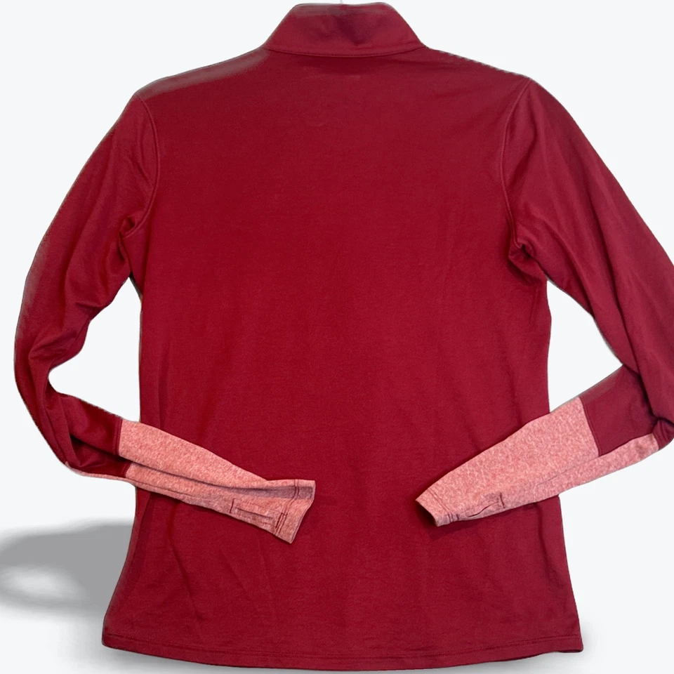 Suéter Under Armour Bates College Atletismo Heatgear Media Cremallera Mujer Pequeño Foto 2 de 4