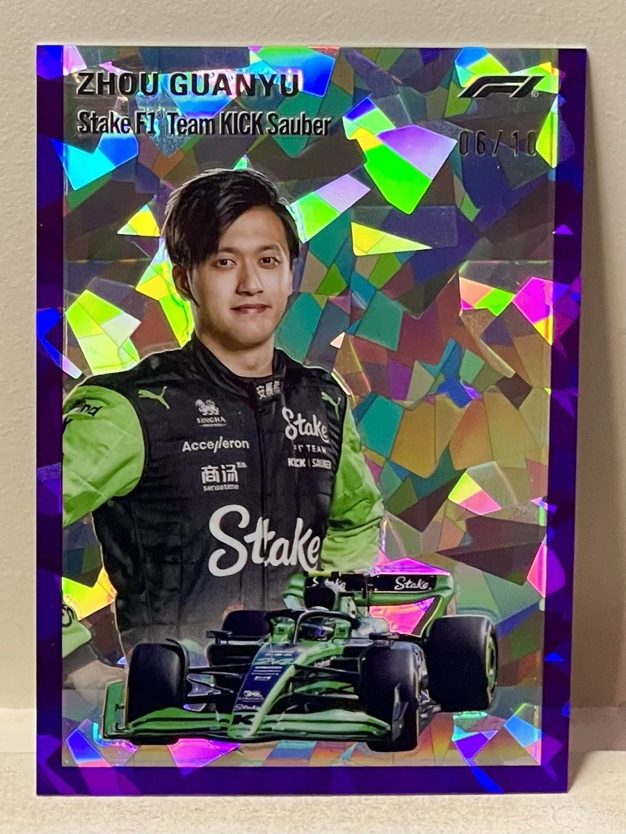 Zhou Guanyu Trading Cards for sale | eBay