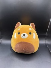 Squishmallow Kellytoy 8" Seth the Red Panda Soft Plush Stuffed Animal