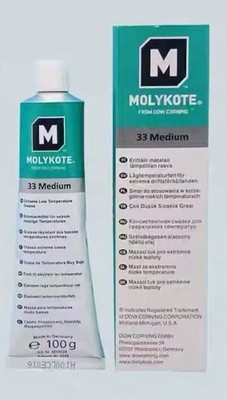 1PC MOLYKOTE Silicone grease bearing lubricating grease  33M 100g Free delivery
