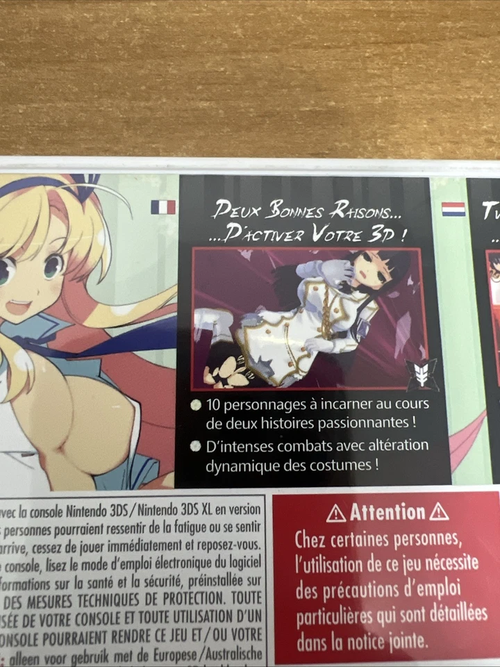 SENRAN KAGURA BURST NINTENDO 3DS PAL-EUR FRANCE / HOLLAND, foto 4 di 5