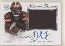 2015 Panini National Treasures 60/99 Duke Johnson #RMSR-DU Auto 5w7