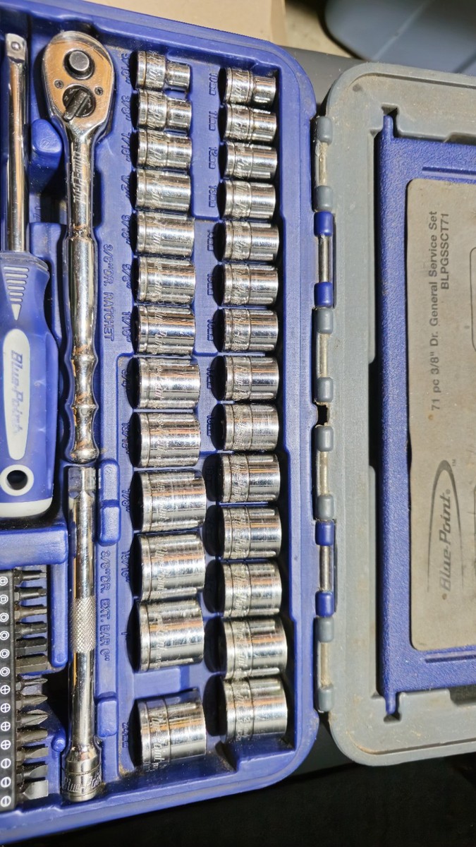 Blue Point 71pc 3/8” Drive General Service Set BLPGSSCT71 Blue Point 71pc 3/8” Drive General Service Set BLPGSSCT71