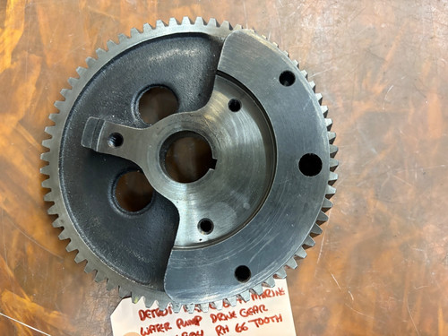 DETROIT DIESEL 8V71 MARINE WATER CAMSHAFT DRIVE GEAR #5126904 RH 66 TOOTH