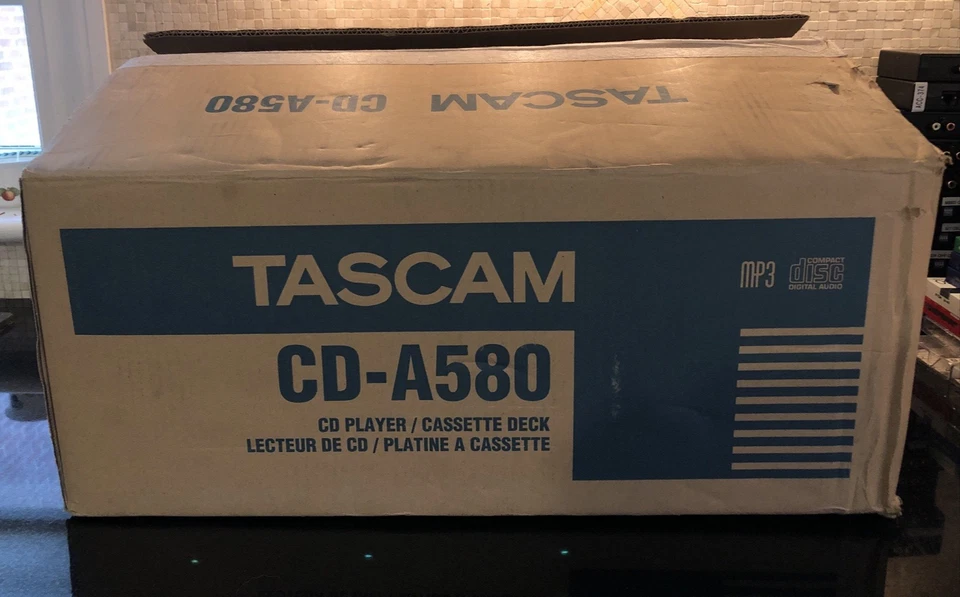 TASCAM CD-A580 Professional CD/Cassette/USB Player Manual & Remote New In Box - Image 3 of 4