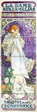 Art Colorful Alfons Mucha Ceramic Mural Backsplash Bath Tile 2031