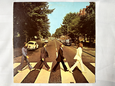 Vintage The Beatles Abbey Road Vinyl LP Album Apple Records SO 383