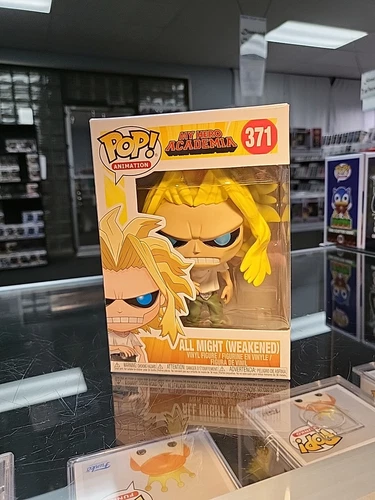 Funko Pop! Vinyl: My Hero Academia All Might (Weakened) #371 Ships w/ Protector
