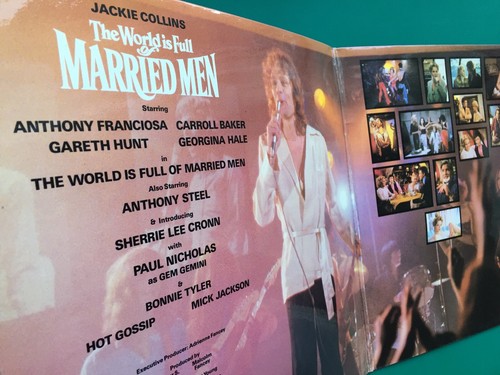 Jackie Collins WORLD IS FULL OF MARRIED MEN Film Soundtrack 2-LP Funk Disco 1979 - Picture 5 of 12